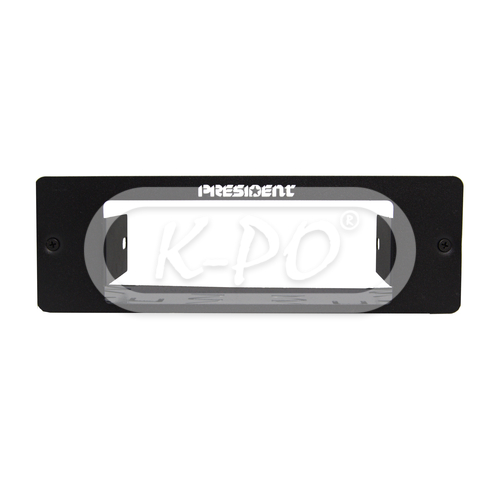 President - Laser cut logo DIN mount