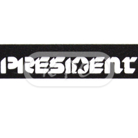 President - Laser cut logo DIN mount