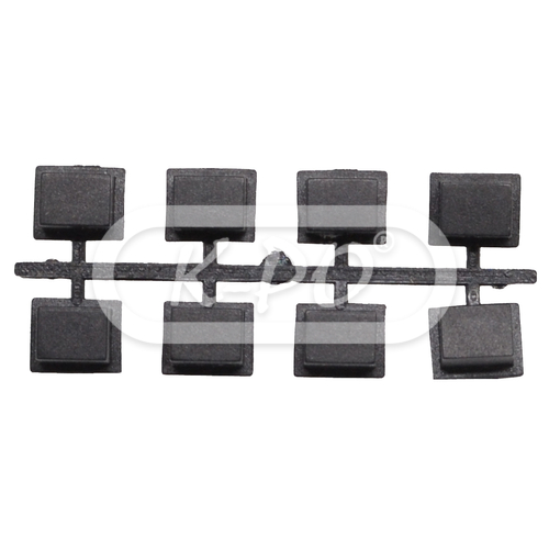 K-PO - DX-5000 plastic push buttons set