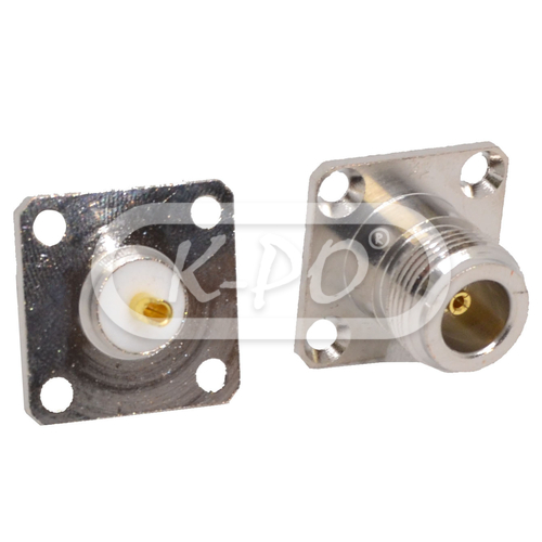 K-PO - N connector chassis teflon 4 holes