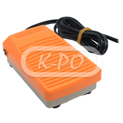K-PO - foot pedal aluminum orange