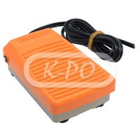 K-PO - foot pedal aluminum orange